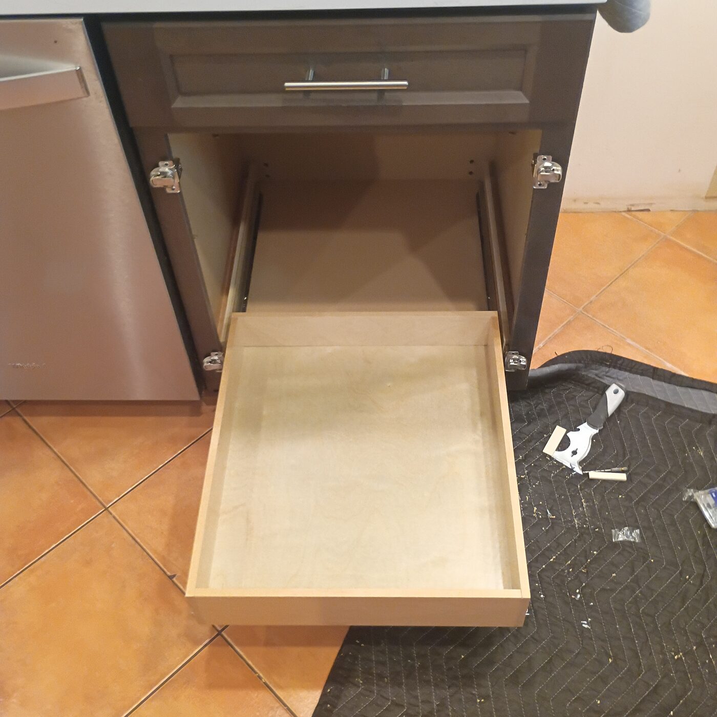 Finished cabinet project