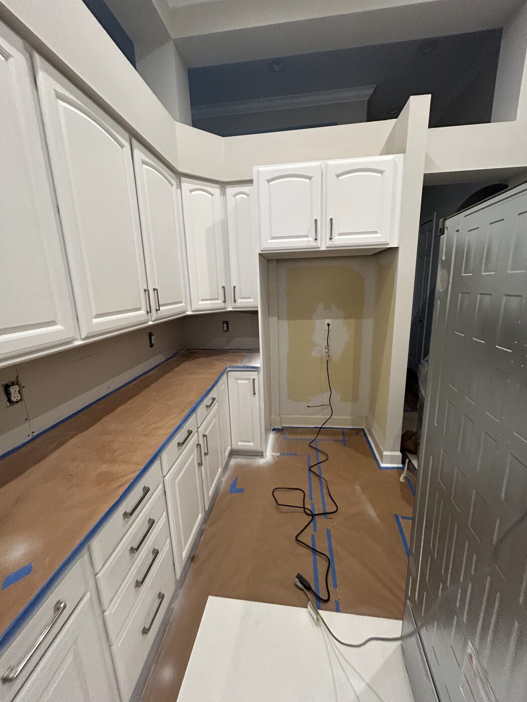Finished cabinet project