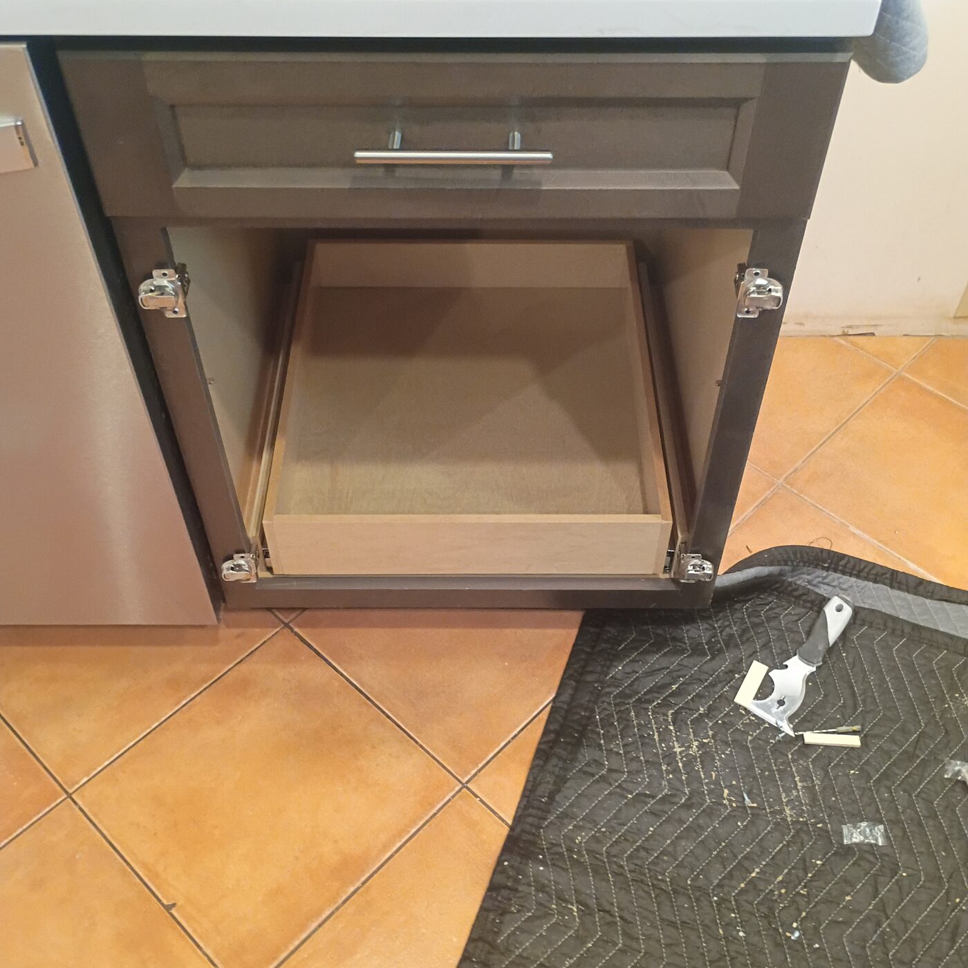 Finished cabinet project